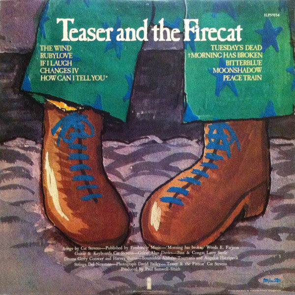 Cat Stevens : Teaser And The Firecat (LP, Album, RE, Gat)