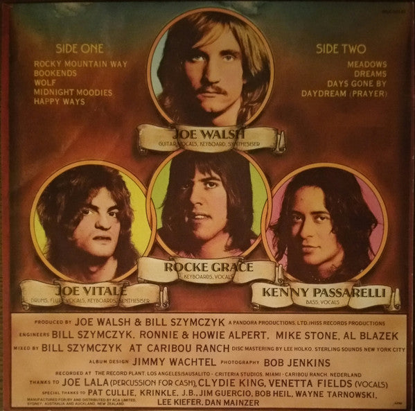 Joe Walsh : The Smoker You Drink, The Player You Get (LP, Album, RE)