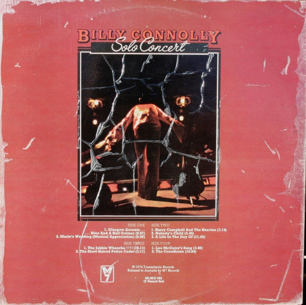 Billy Connolly : Solo Concert (2xLP, Album)