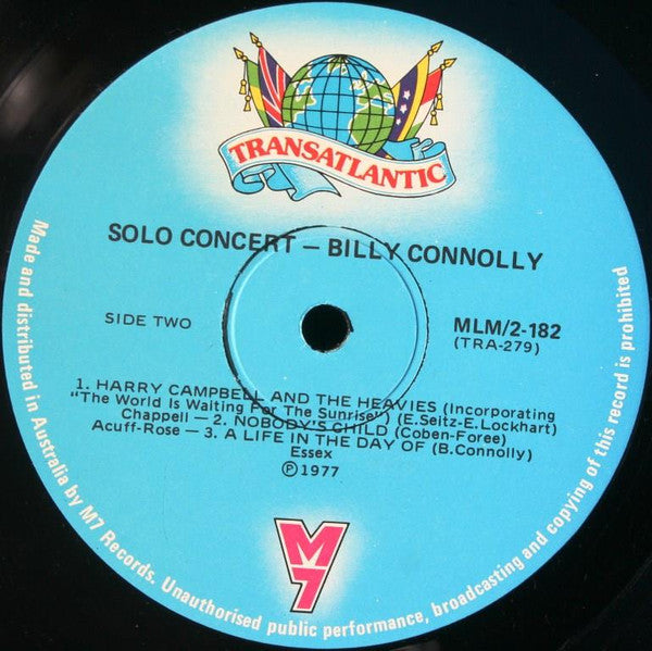 Billy Connolly : Solo Concert (2xLP, Album)