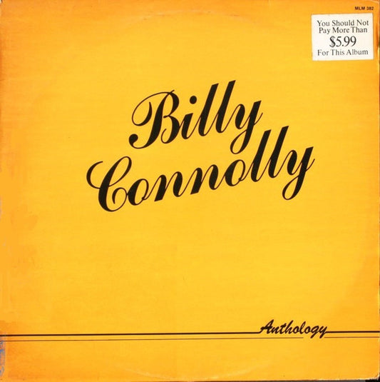 Billy Connolly : Anthology (LP, Comp)
