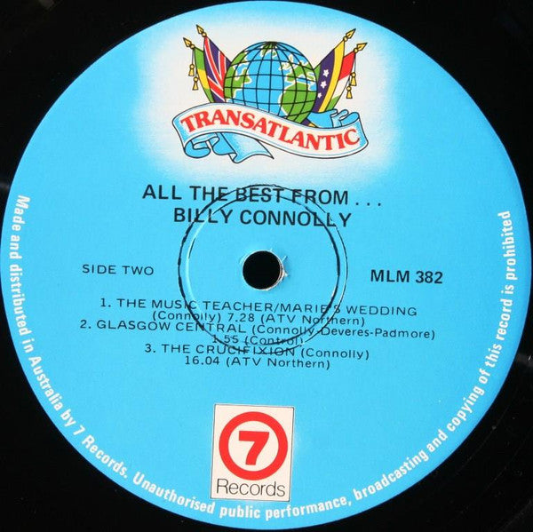 Billy Connolly : Anthology (LP, Comp)