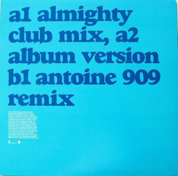 Sugababes : Stronger (12", Promo)