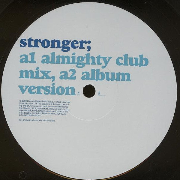 Sugababes : Stronger (12", Promo)