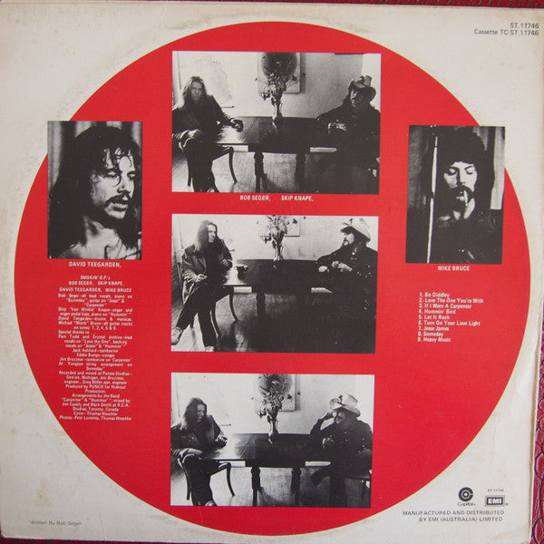 Bob Seger : Smokin' O.P.'S (LP, Album)