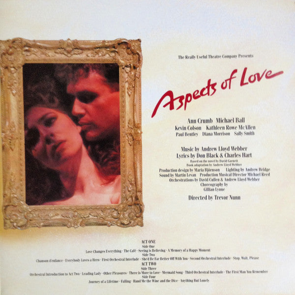 Andrew Lloyd Webber : Aspects Of Love (2xLP, Album, Gat)