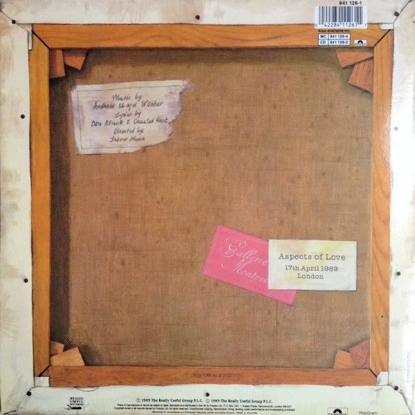 Andrew Lloyd Webber : Aspects Of Love (2xLP, Album, Gat)