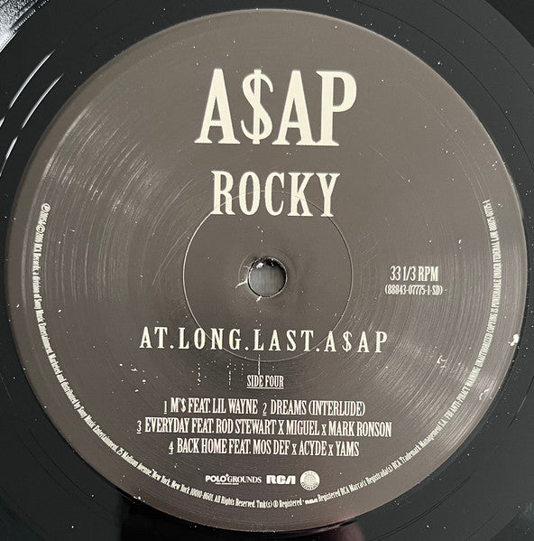 A$AP Rocky* : At.Long.Last.A$AP (2xLP, Album)