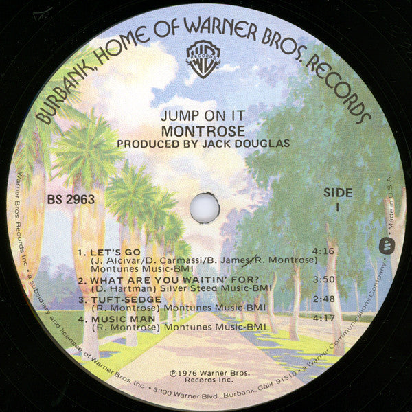 Montrose (2) : Jump On It (LP, Album, Los)