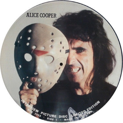 Alice Cooper (2) : Limited Edition Interview Picture Disc (LP, Ltd, Pic, Unofficial)