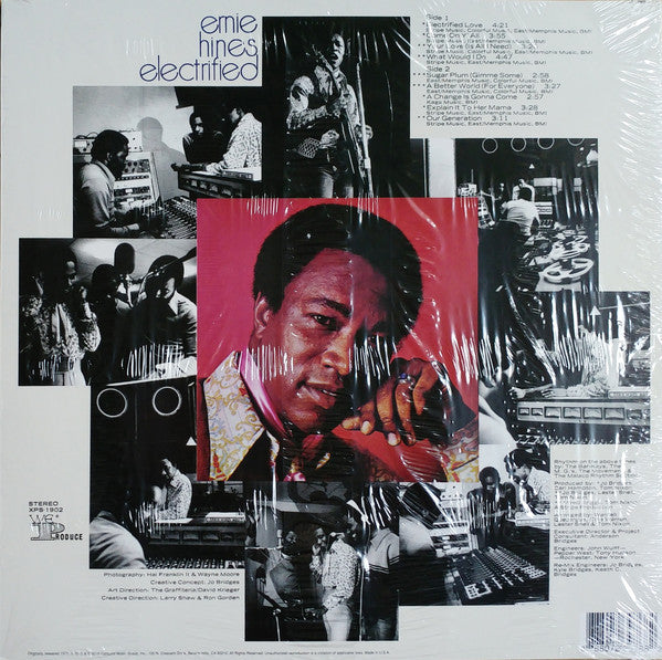 Ernie Hines : Electrified (LP, Album, RE)