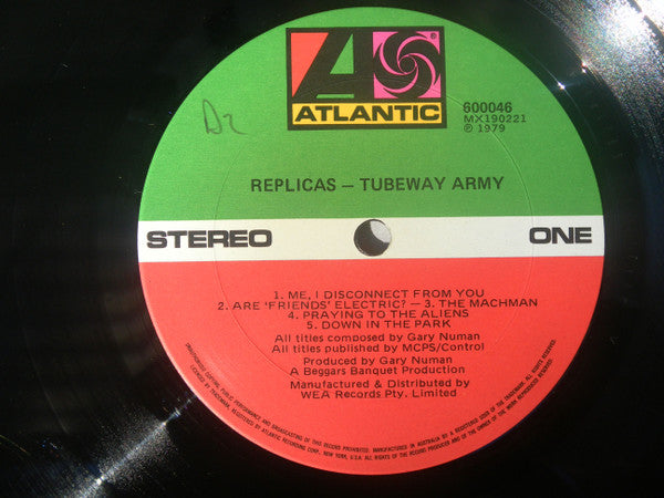 Tubeway Army : Replicas (LP, Album)