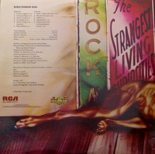 Bowie* : Diamond Dogs (LP, Album, Gat)