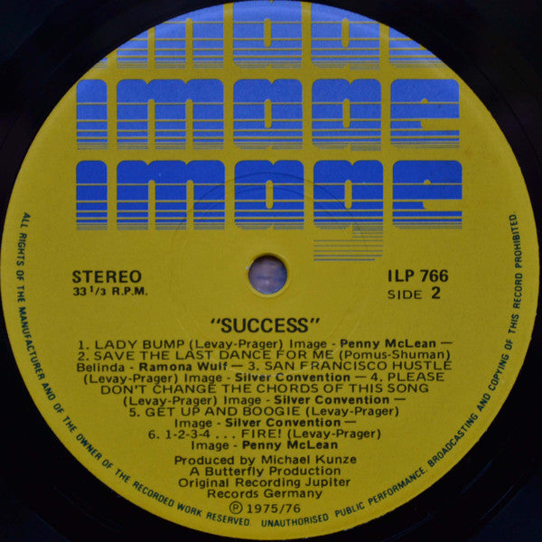 Silver Convention / Linda G. Thompson / Ramona Wulf / Penny McLean : Success (LP, Comp)