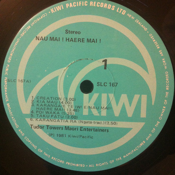 Tudor Towers Maori Entertainers : Nau Mai! Haere Mai! (LP, Album)