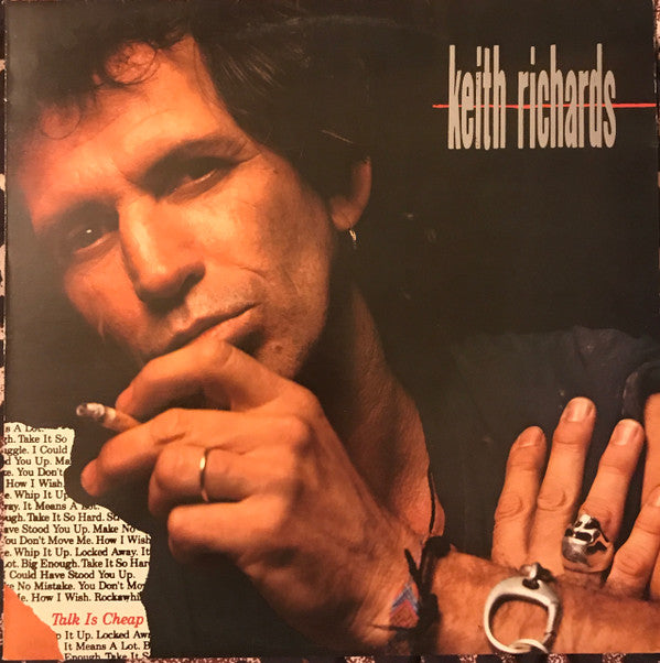 Keith Richards : Talk Is Cheap (LP, Album)