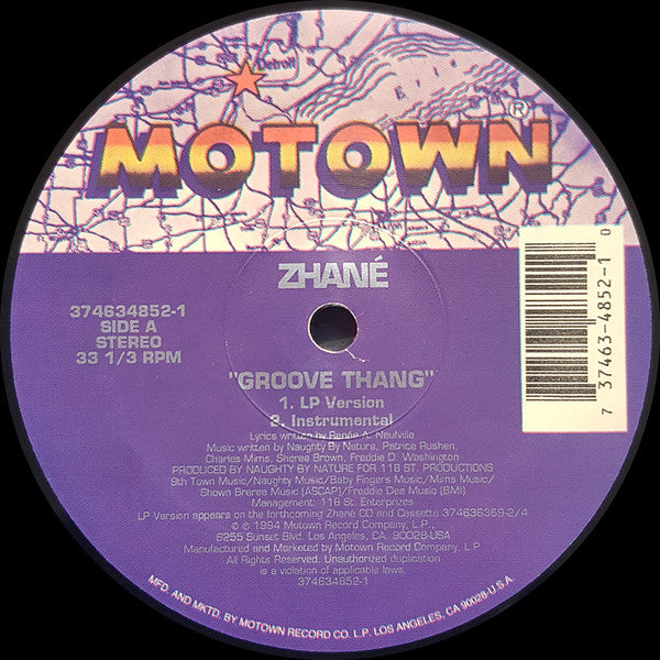 Zhané : Groove Thang (12")