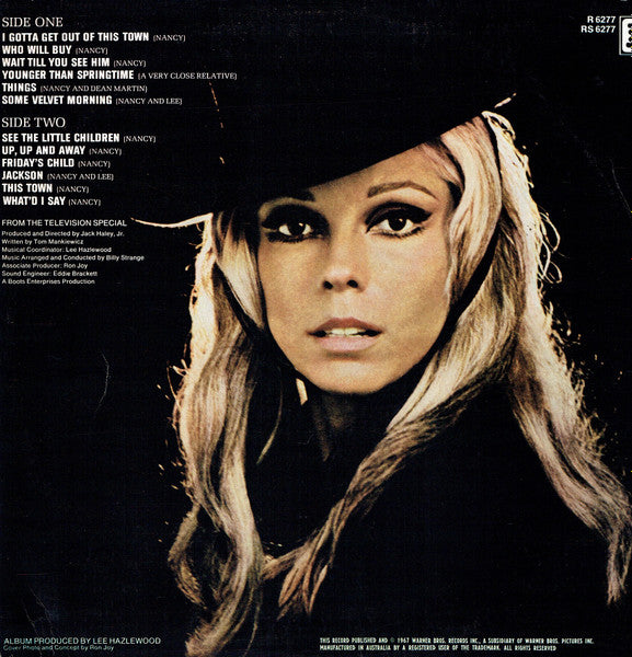Nancy Sinatra : Movin' With Nancy (LP, Album, RP)