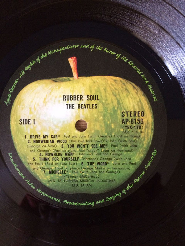 The Beatles = The Beatles : Rubber Soul = ラバー・ソウル (LP, Album, RE)