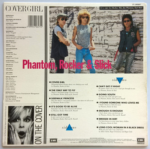 Phantom, Rocker & Slick : Cover Girl (LP, Album)