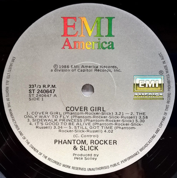Phantom, Rocker & Slick : Cover Girl (LP, Album)