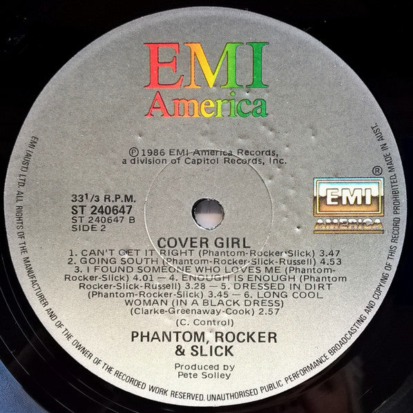 Phantom, Rocker & Slick : Cover Girl (LP, Album)