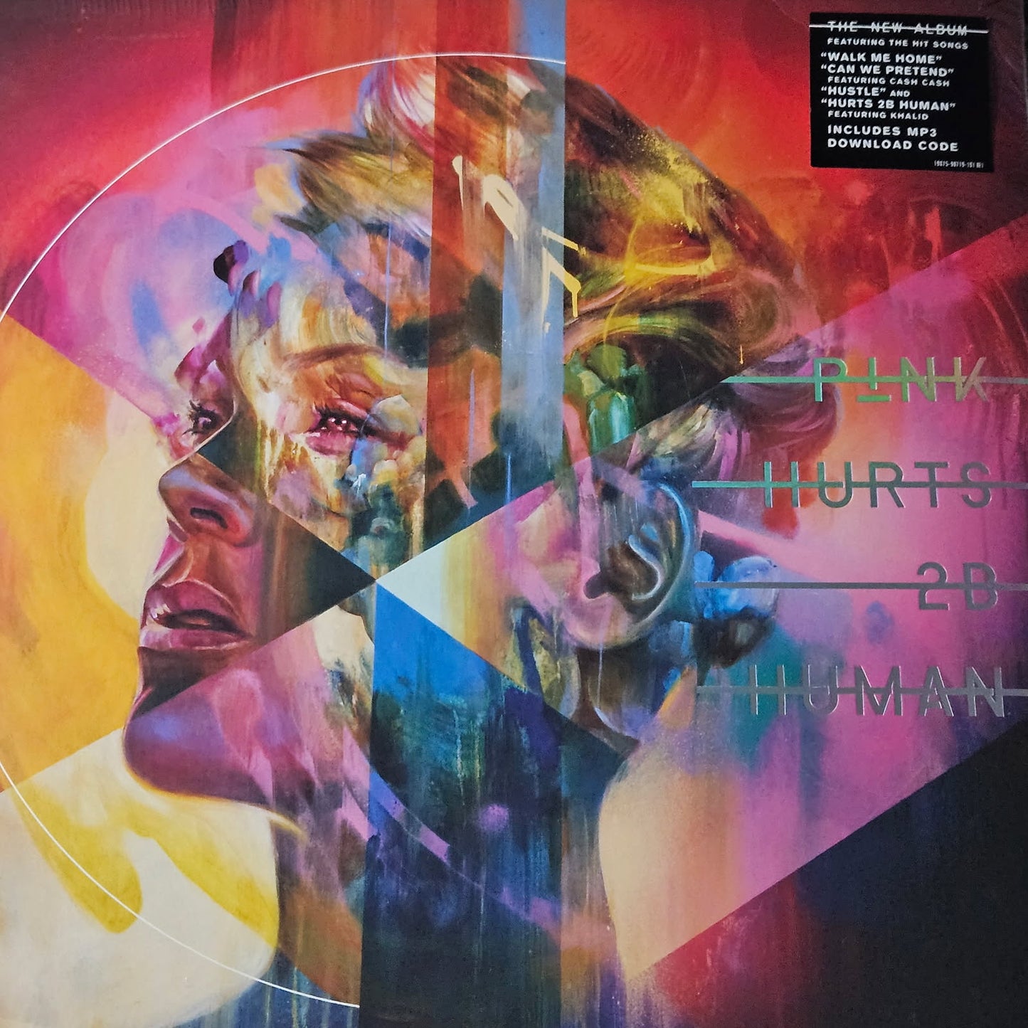 PINK - HURTS 2B HUMAN 2LP VINYL p!nk