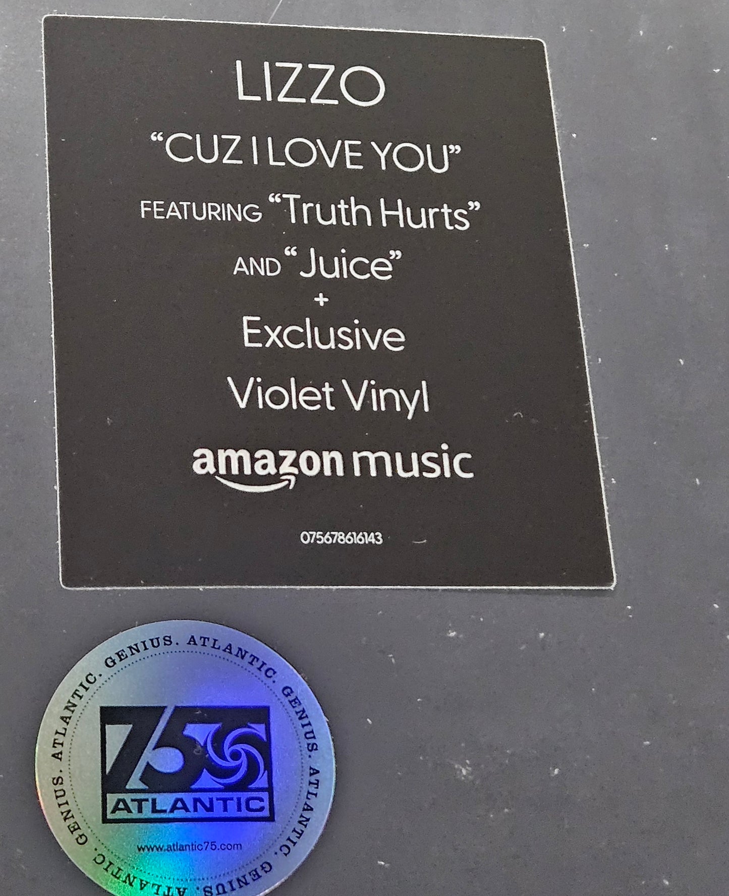 Lizzo – Cuz I Love You (Vinyl, LP, Album) VIOLET Vinyl