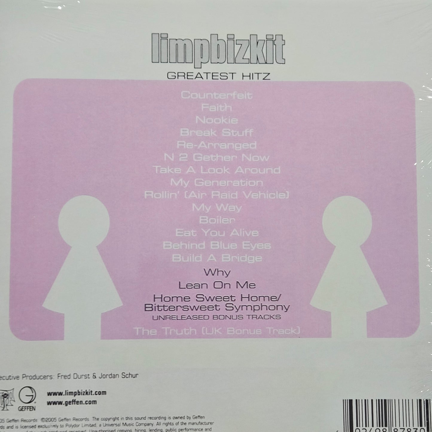 LIMP BIZKIT - Greatest Hitz 2LP (Coloured Vinyl RECORD- Unofficial) BEST OF GREATEST HITS