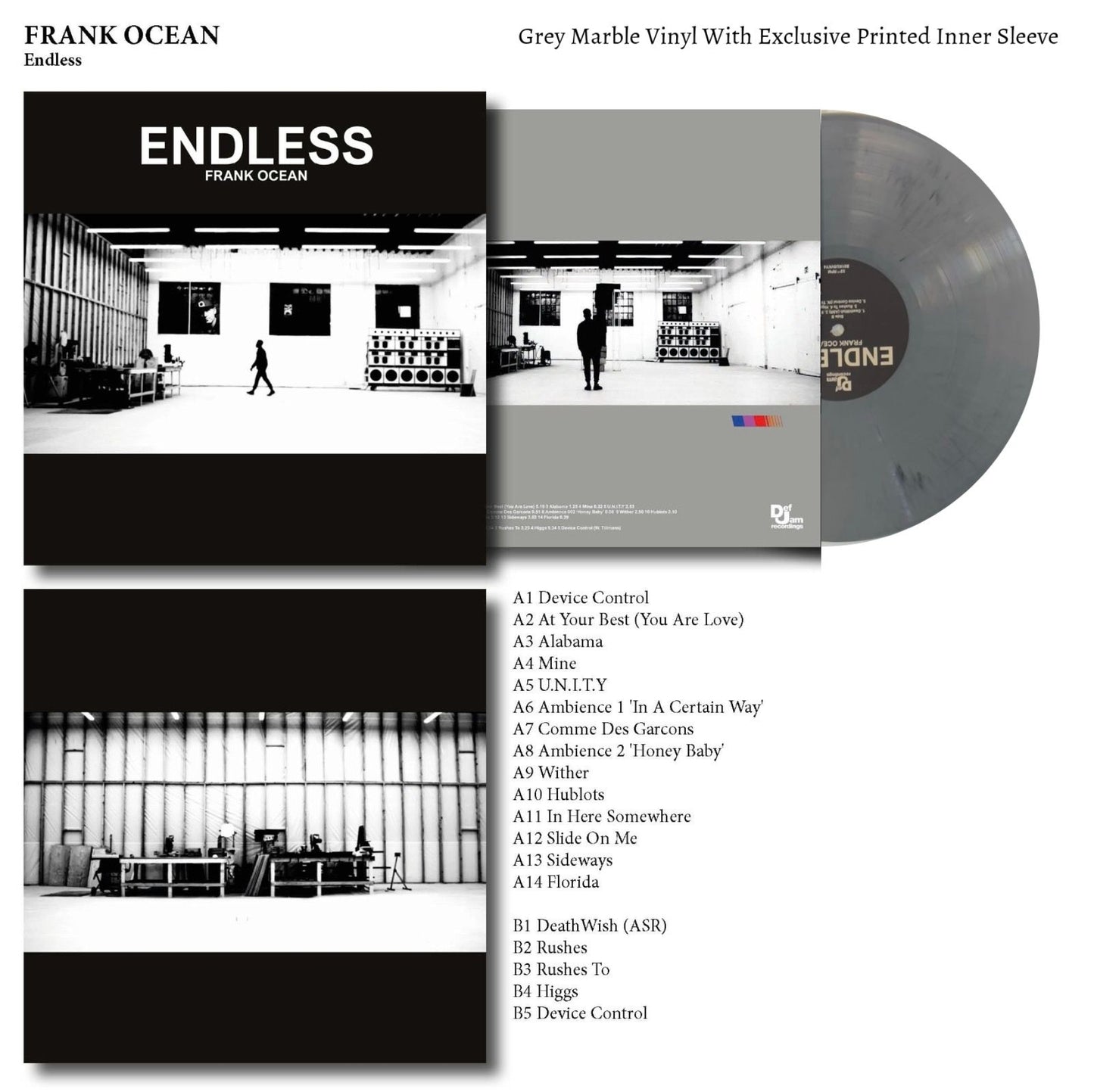 Frank Ocean - Endless - Vinyl Record Coloured