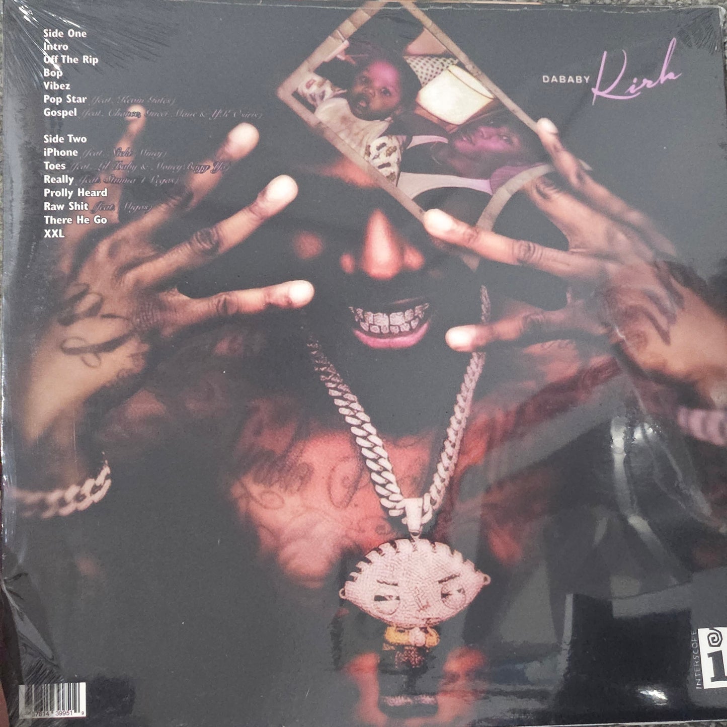 Da Baby - DABABY - KIRK VINYL Red COLOURED