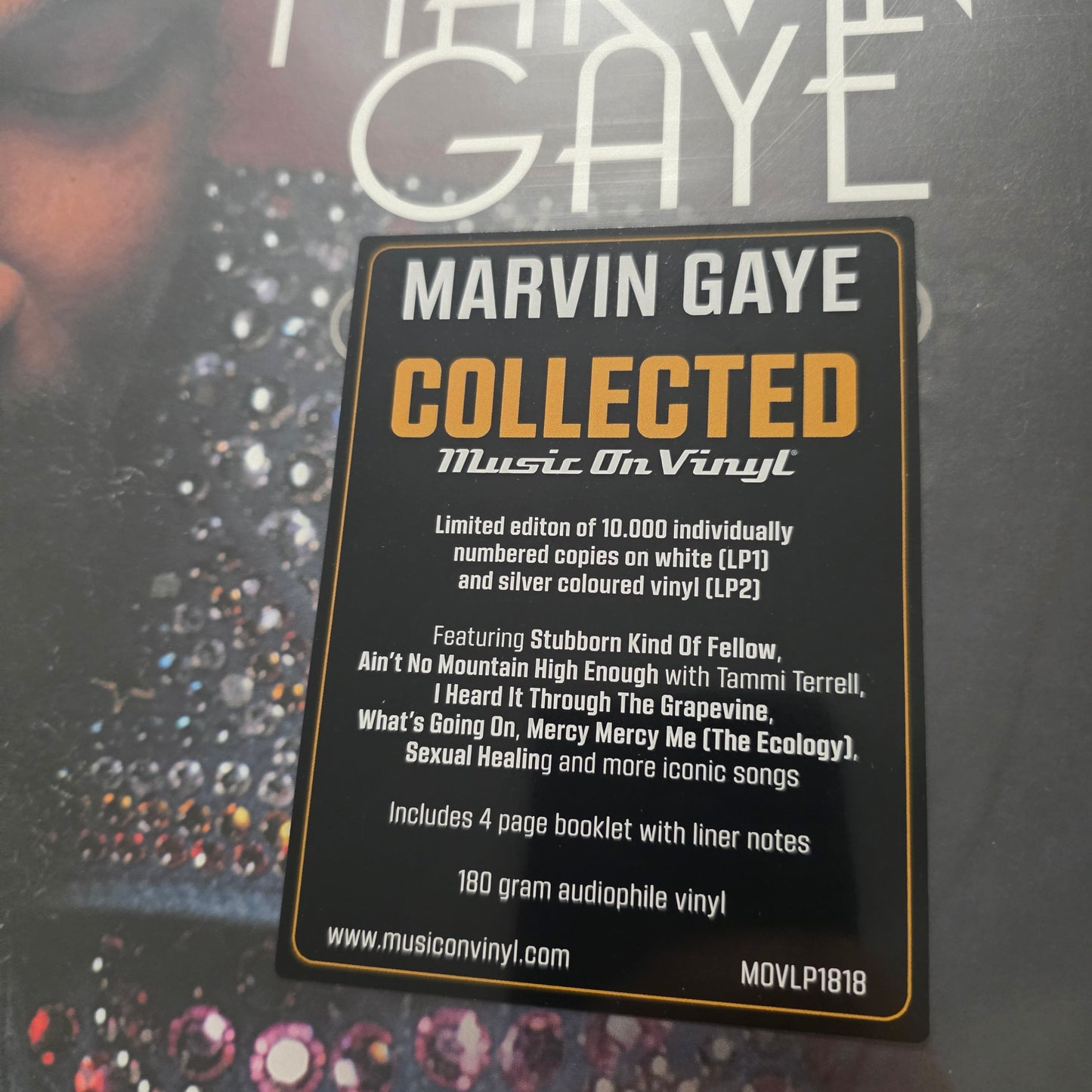 Marvin Gaye - Collected (2xLP, Comp, 180) Vinyl Record / LP LIMITED EDITION COLOURED VINYL