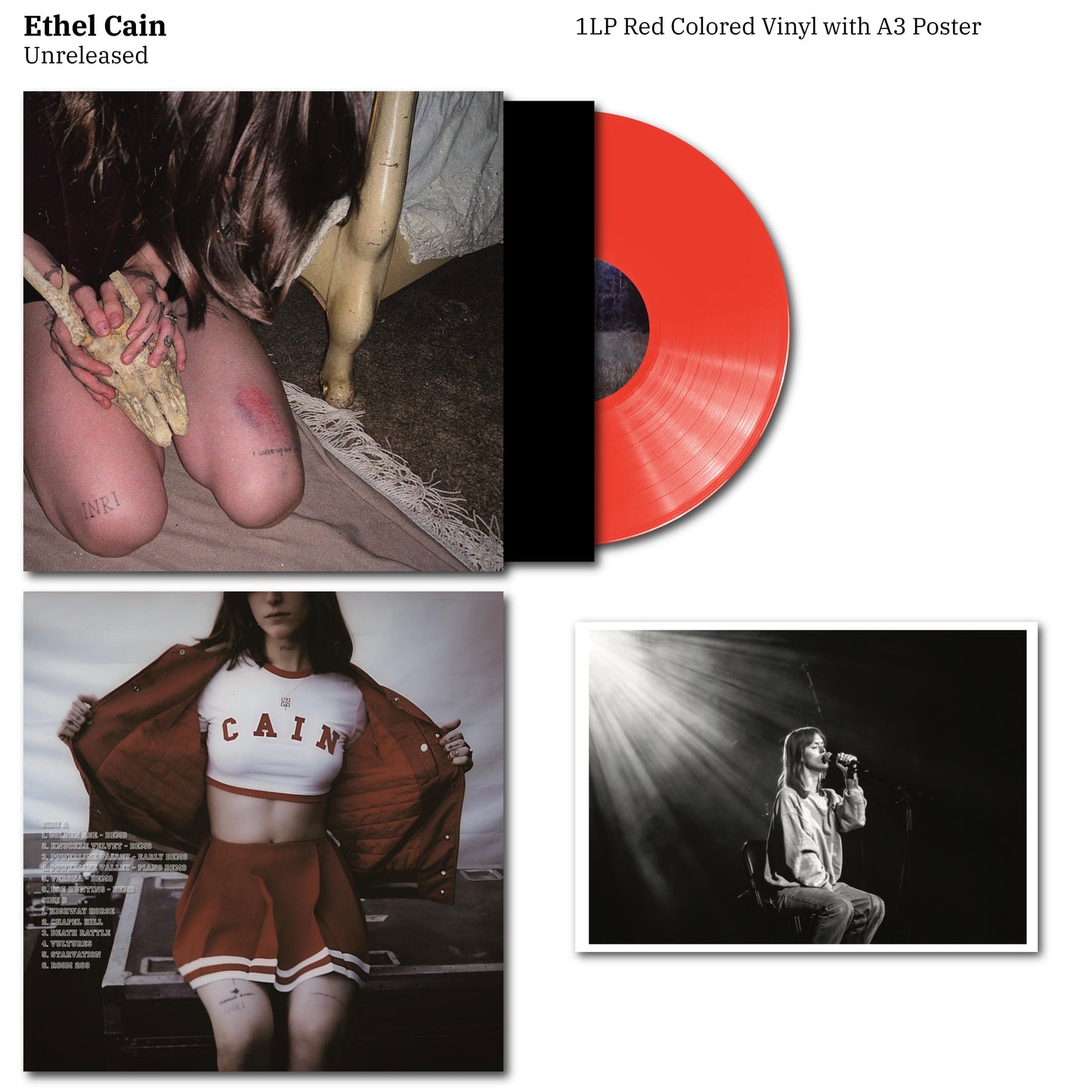 Ethel Cain - Unreleased 1 ( Demos & Outtakes ) Vinyl Record LP