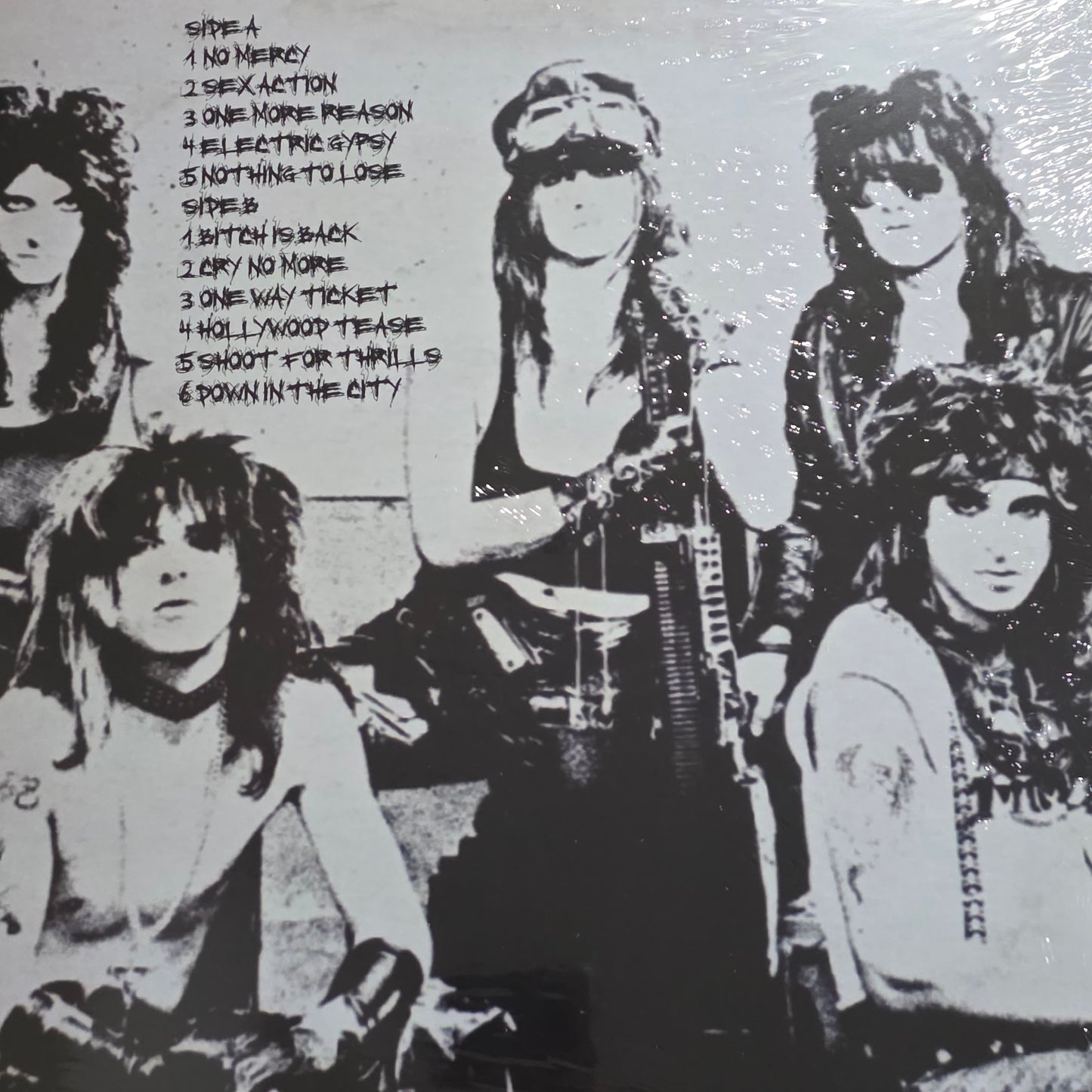 L.A. GUNS LA GUNS SELF TITLED VINYL RECORD