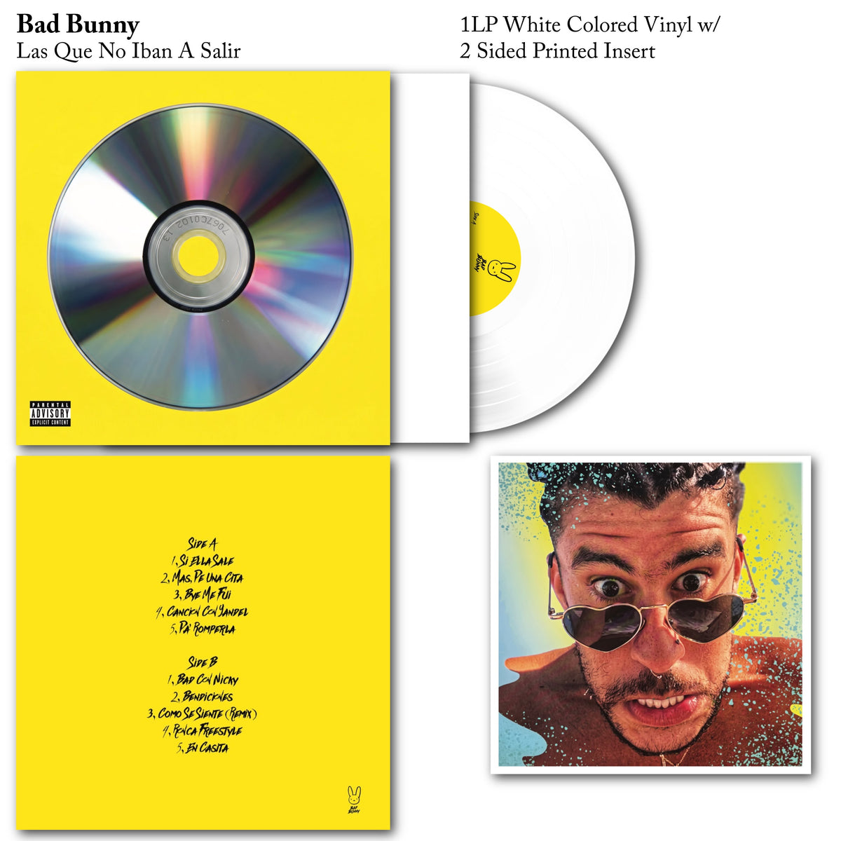 Bad Bunny – Las Que No Iban A Salir "COLOURED VINYL"