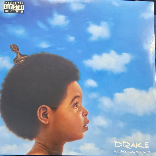 Drake – Nothing Was The Same Vinyl Record (EXPLICIT VERSION) "2LP WHITE VINYL"