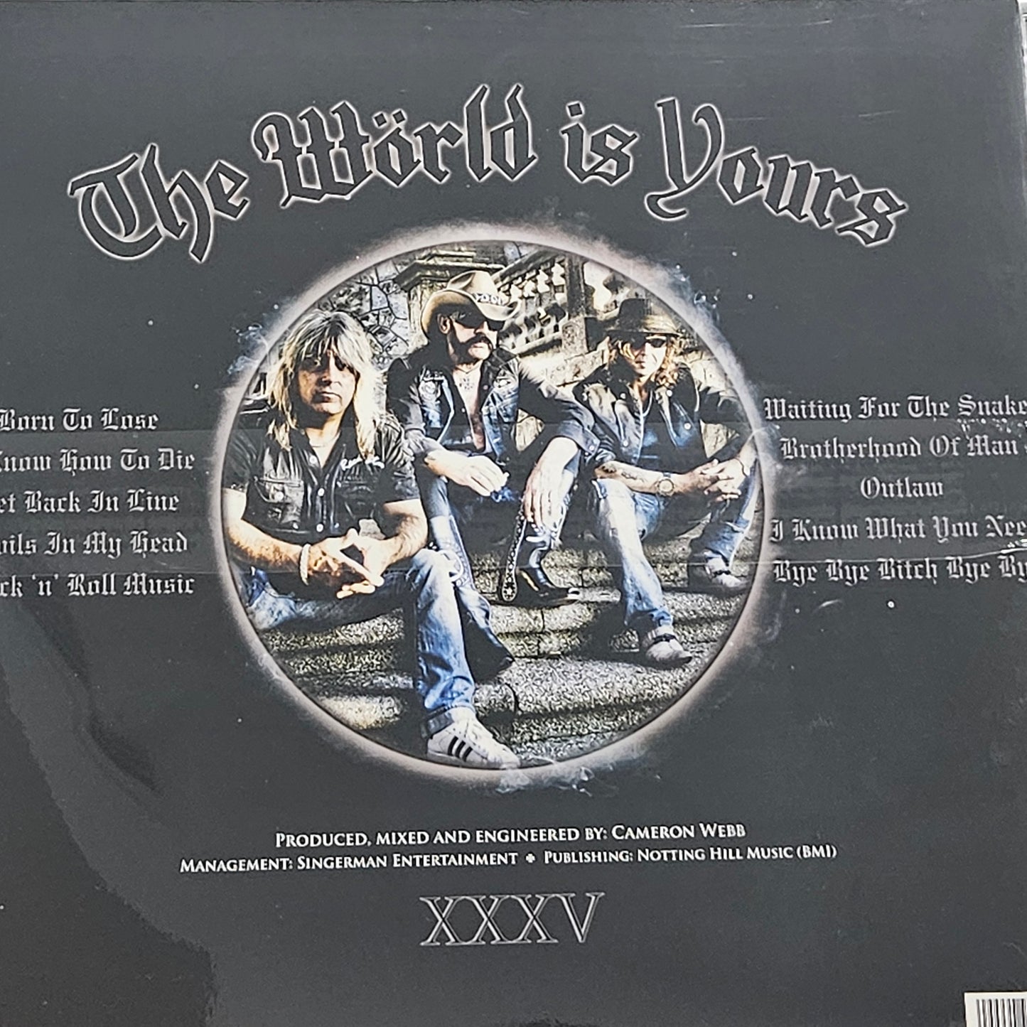MOTORHEAD - THE WORLD IS YOURS VINYL