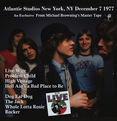 AC/DC – Live From The Atlantic Studios "COLOURED VINYL RECORD" ACDC