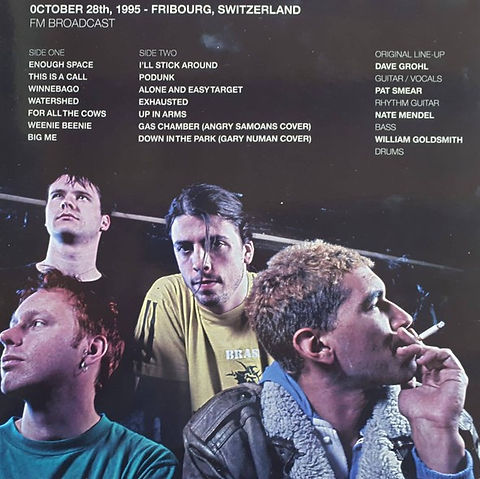 FOO FIGHTERS - SMASH IT UP LIVE VINYL COLOURED