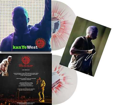 Kanye West - LIVE Made In America "2LP SPLATTER COLOURED VINYL"