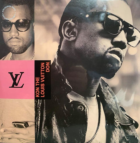 Kanye West – Kon The Louis Vuitton Don  rare mixtape "2LP COLOURED VINYL"