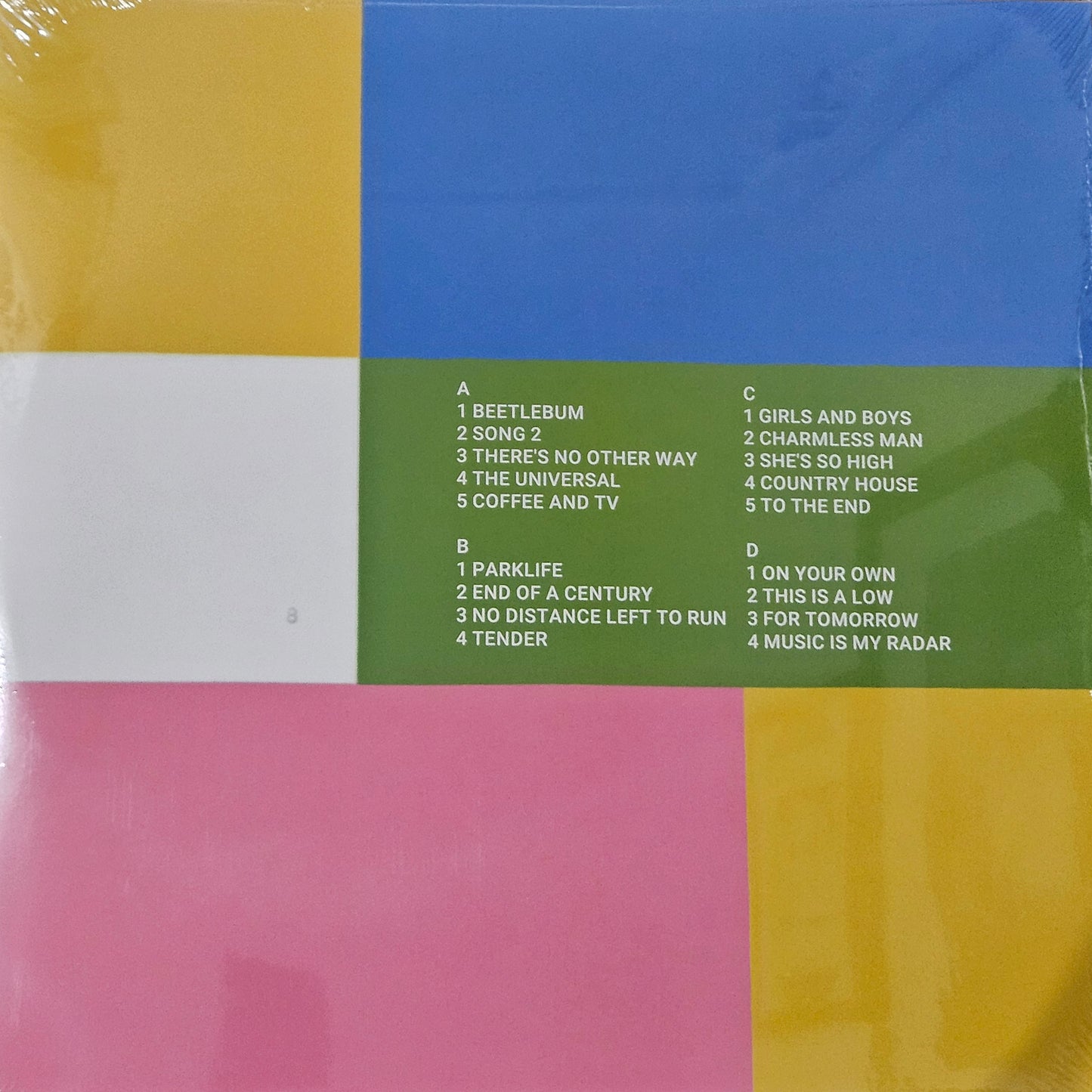 Blur – The Best Of - 2LP Coloured Vinyl Record Greatest Hits