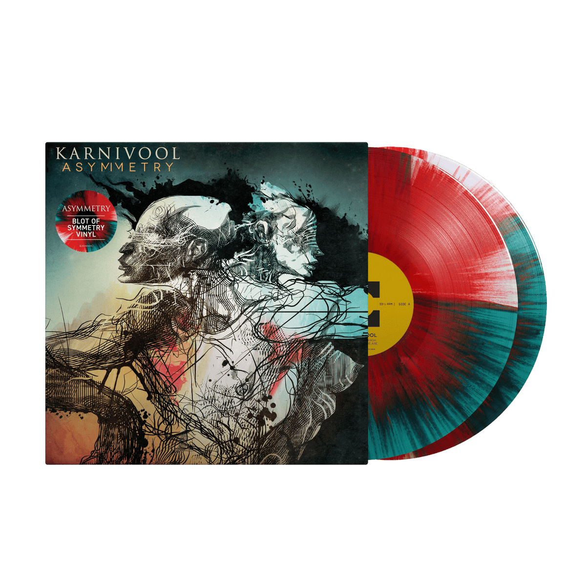 KARNIVOOL - ‘ASYMMETRY’ 2LP - Blot of Symmetry Vinyl