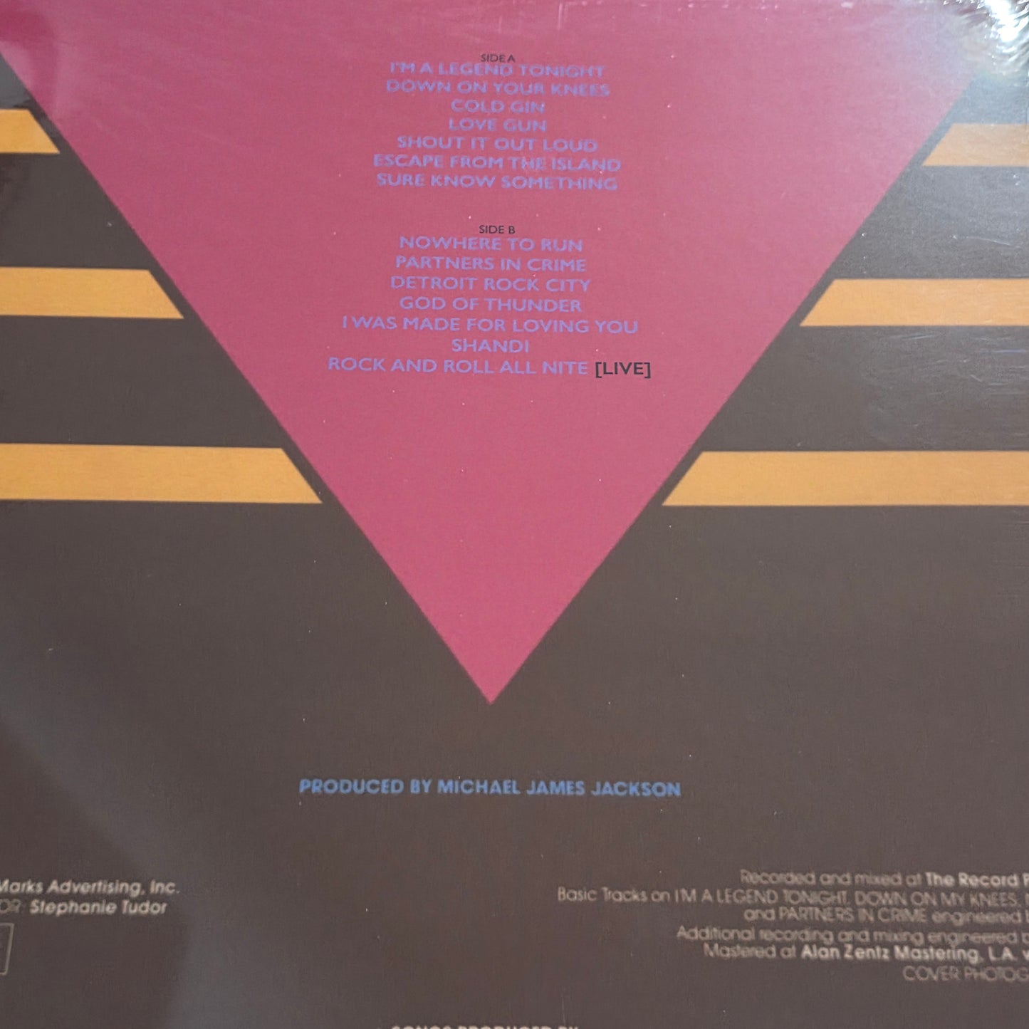 Kiss – Killers "COLOURED VINYL RECORD LP"