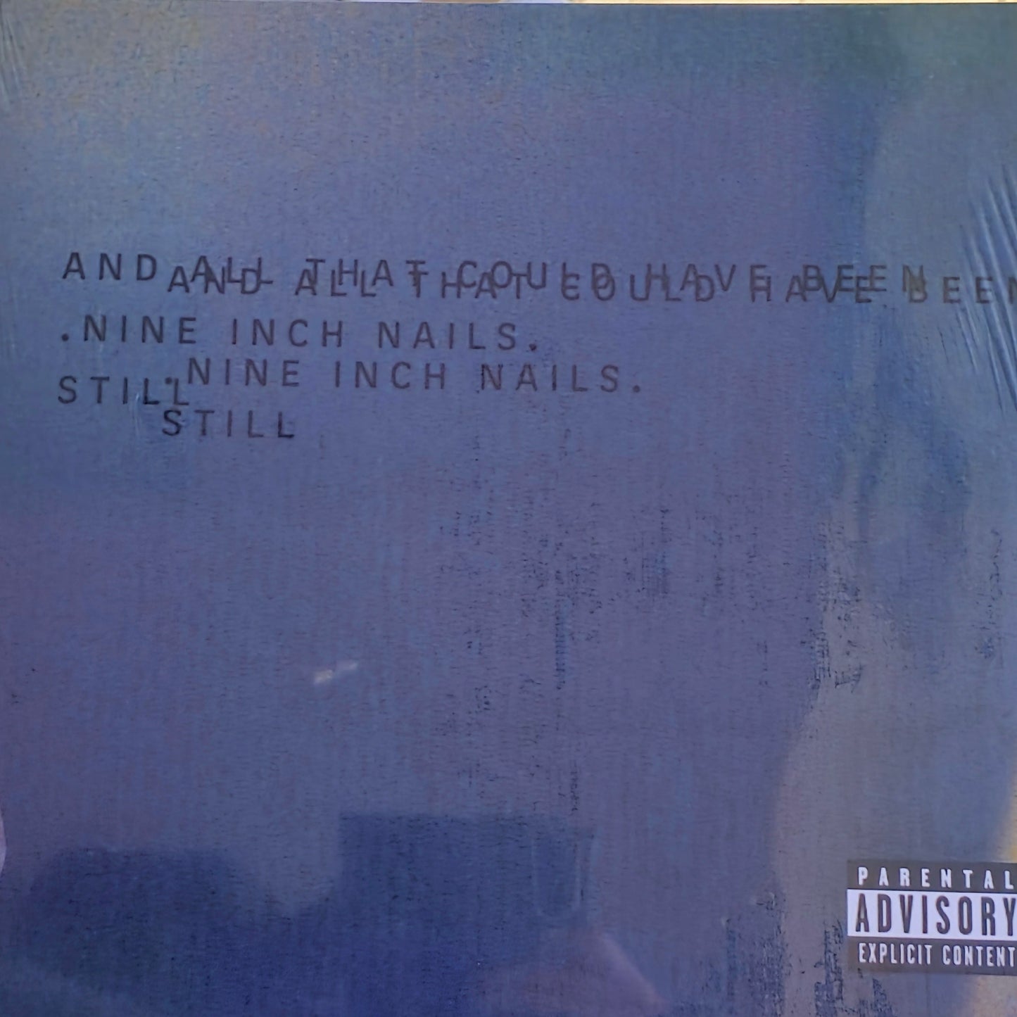 Nine Inch Nails NIN - And All That Could Have Been - Still - LP Colored Vinyl Record