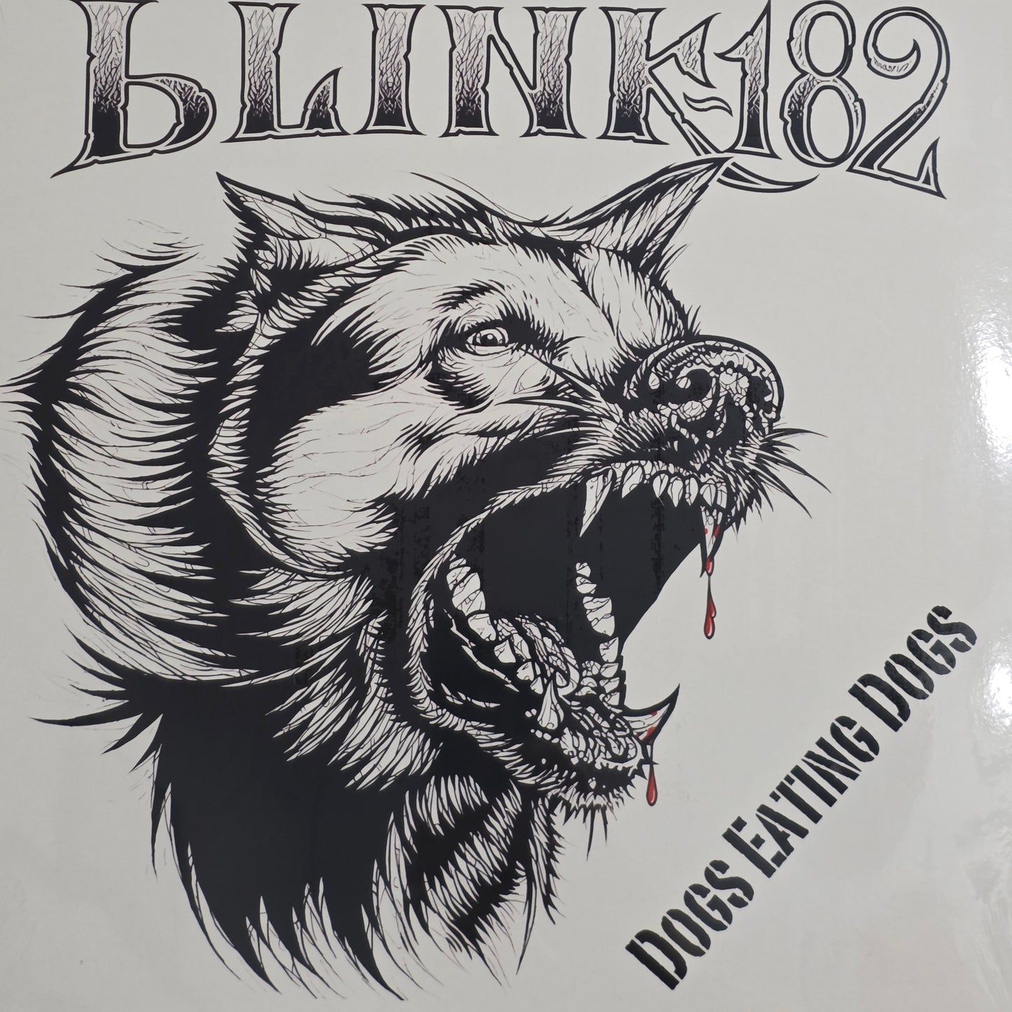 BLINK 182 - DOGS EATING DOGS VINYL RECORD