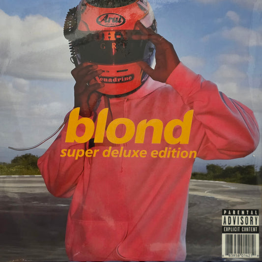 FRANK OCEAN BLOND SUPER DELUXE EDITION 2LP VINYL RECORD COLOURED WHITE INC 7 BONUS TRACKS