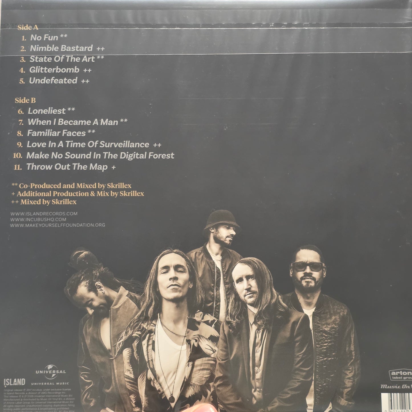 Incubus - 8 (LP, Album) Vinyl Record / LP