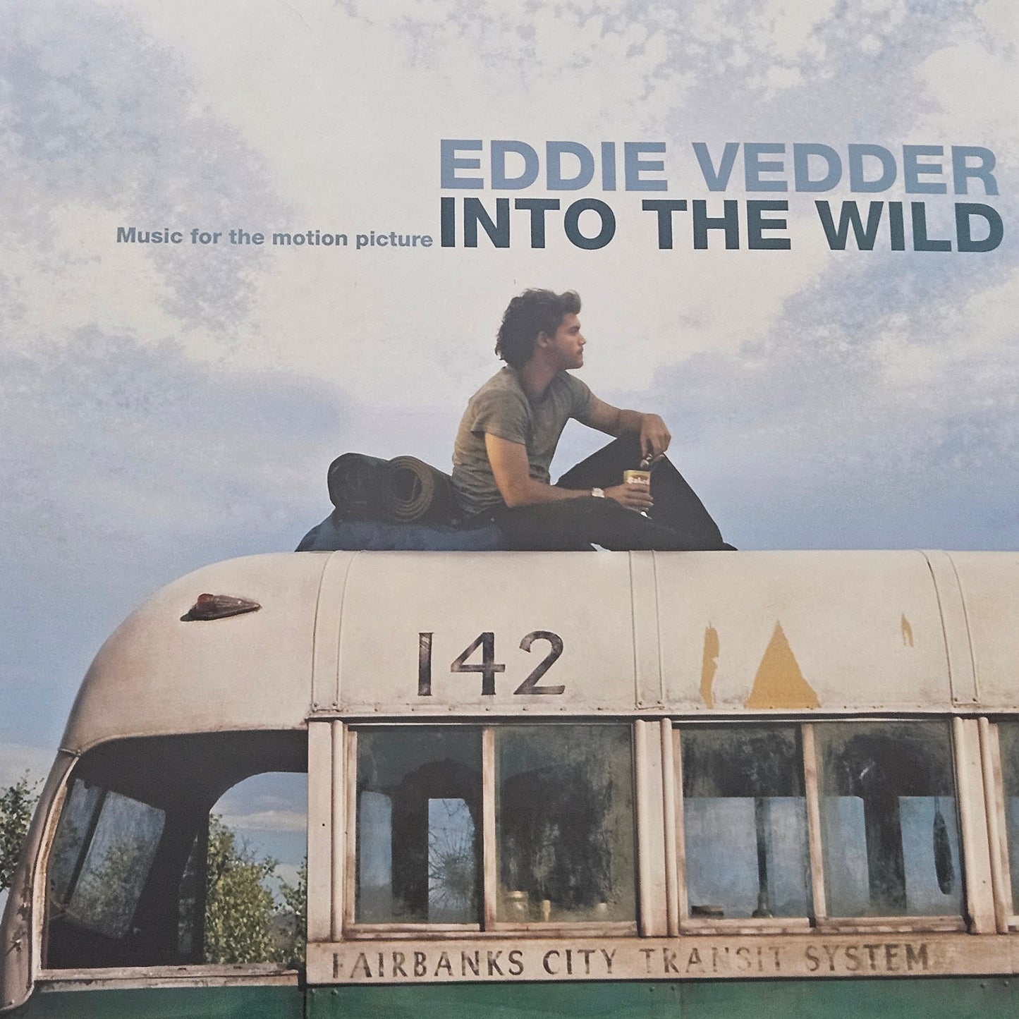 EDDIE VEDDER - INTO THE WILD SOUNDTRACK BLUE "VINYL RECORD" PEARL JAM OST
