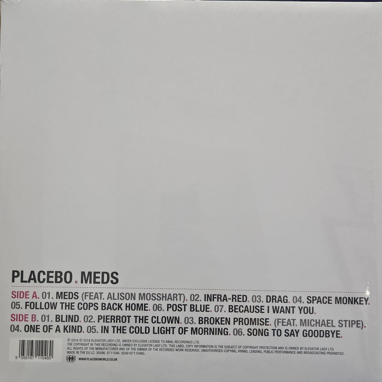 Placebo - Meds (LP, Album, RE, Gat)